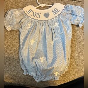 Smocked Cross Bubble